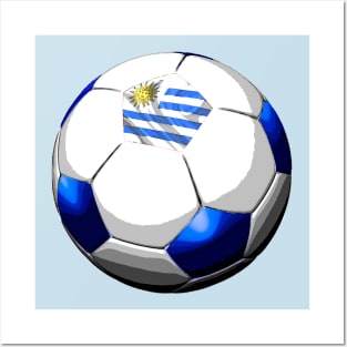 Uruguay Soccer Posters and Art